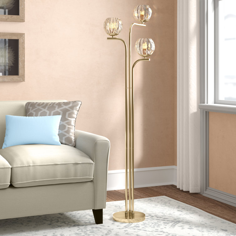 Etta Avenue Deasia 162cm Candelabra Floor Lamp & Reviews Wayfair.co.uk
